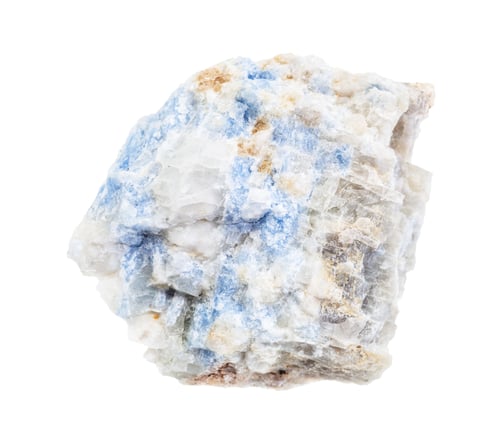 Preview: unpolished Vishnevite (sulfatic cancrinite) rock