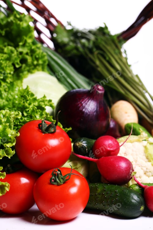 Preview: Pile of fresh vegetables