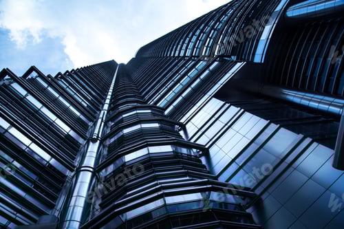 Preview: Partial View Of The Petronas Twin Towers