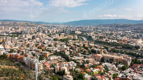 Preview: Urban landscape of Tbilisi city