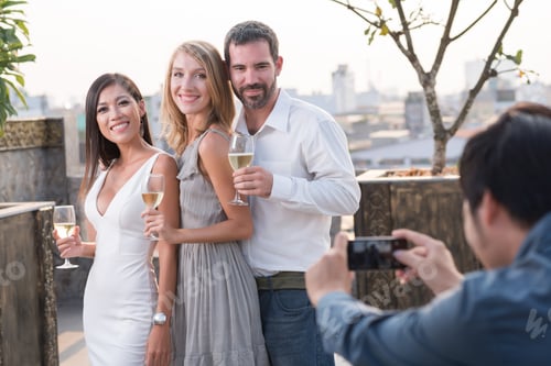 Preview: Posing for photo