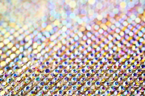 Preview: Abstract background made of rhinestones shimmering in the light.