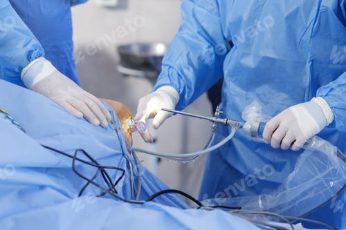 Preview: Medical Professionals Performing Surgery in Hospital Operating Room
