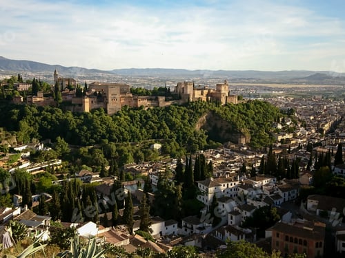 Preview: Views of the Alhambra from the streets of the Sacromonte neighborhood