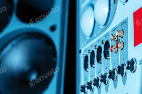 Preview: Audio Equipment Close-Up: Professional Sound System