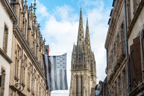 Preview: Medieval village of Quimper and the Saint Corentin de Quimper Cathedral