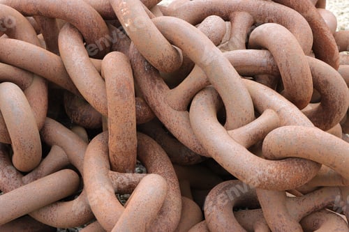 Preview: Ship rusty anchor chain