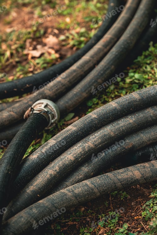 Preview: Industrial watering hose with hydrant plug