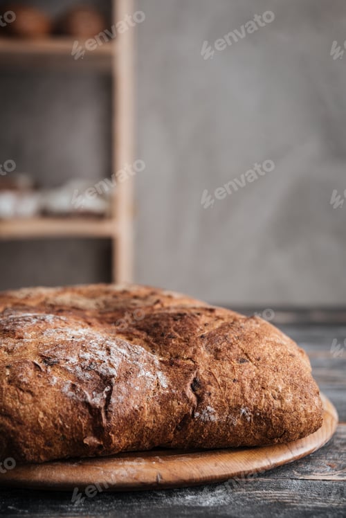 Preview: Bread with flour