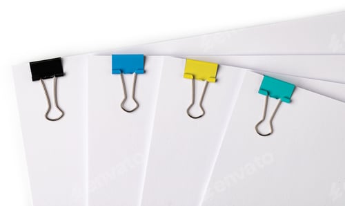 Preview: Multicolored paper clips
