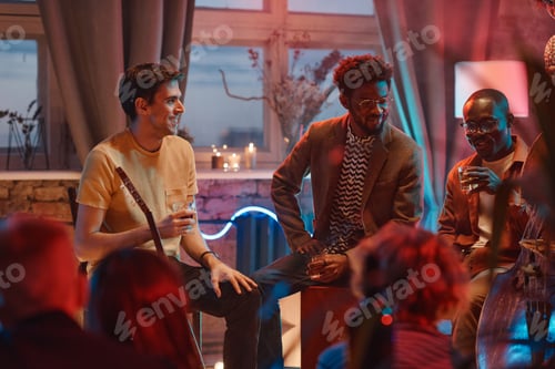 Preview: Friends having party at home