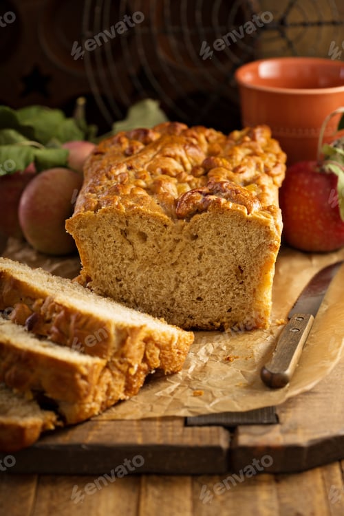 Preview: Apple bread rustic style