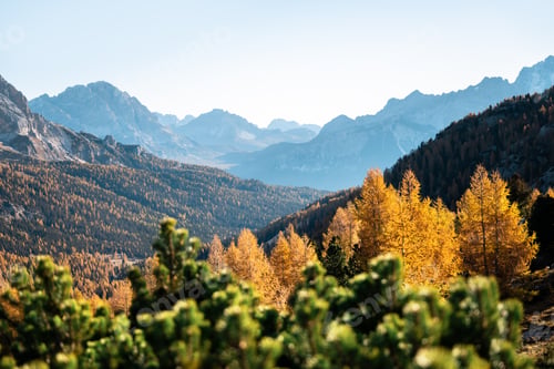 Preview: Incredible autumn view at Italian Dolomite Alps