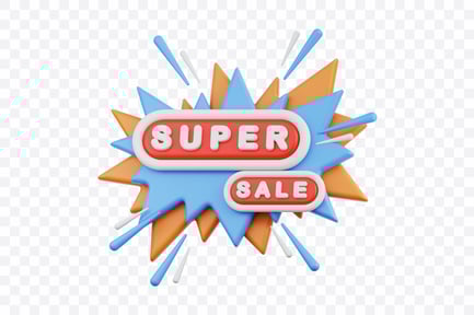 Preview: Super Sale Label