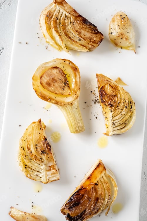 Preview: Sliced roasted fennel