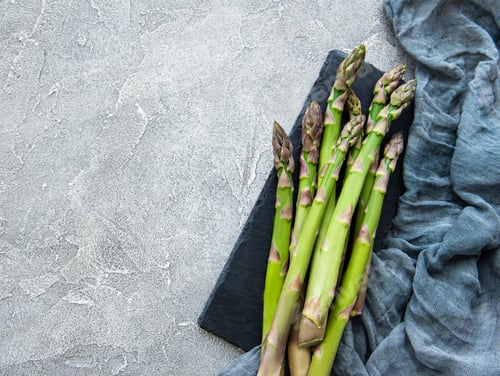 Preview: Bunch of raw asparagus