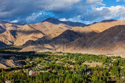 Preview: View of Leh, India