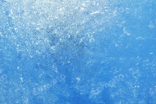 Preview: Blue abstract ice texture with sparkling crystalline details