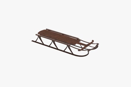Preview: Classic Wooden Sled