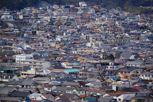 Preview: Japan residential suburbs in Himeji