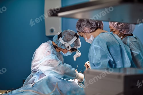 Preview: Surgeons Performing Operation in Operating Room