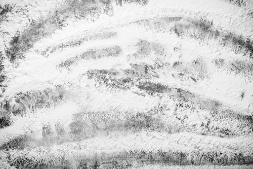 Preview: Wheat flour on rustic background.