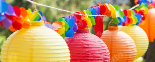 Preview: Decoration of Chinese lanterns