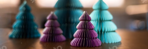 Preview: Trendy paper Christmas trees