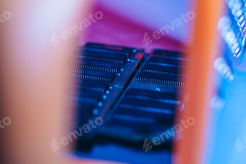 Preview: computer random access memory (RAM) close up