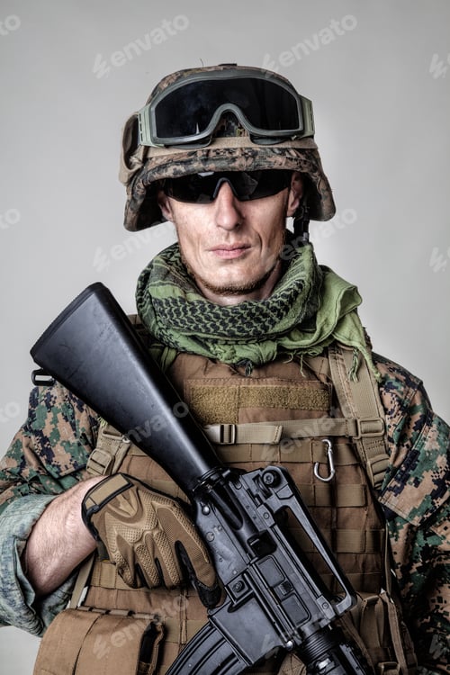 Preview: US Marine Soldier
