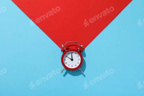 Preview: Concept of sleep and wake up with alarm clock