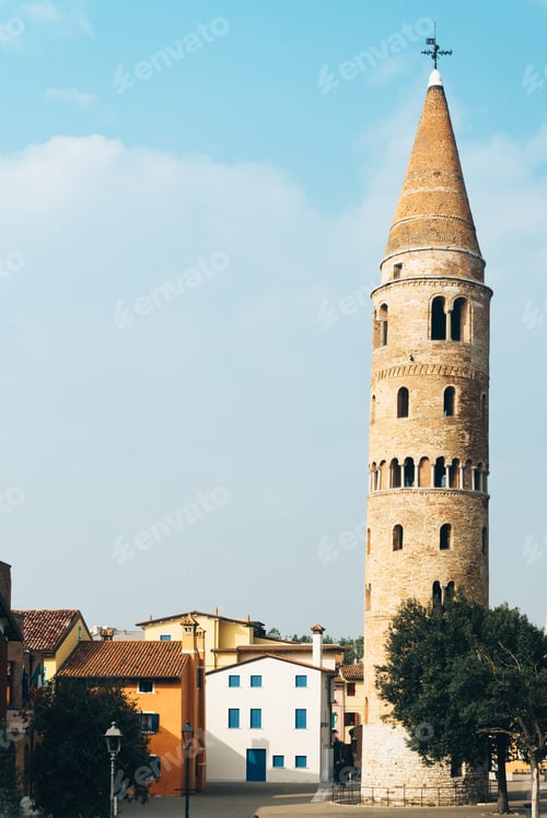 Preview: Belltower Duomo Santo Stefano in Caorle Italy