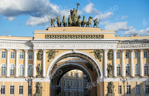 Preview: The General staff arch, Saint Petersburg, Russia