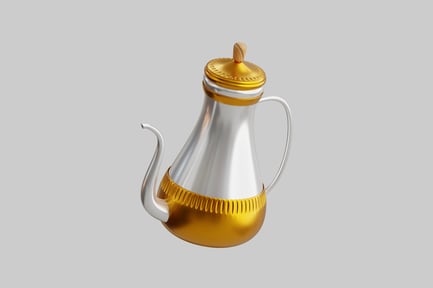 Preview: Arabic coffee pot dallah