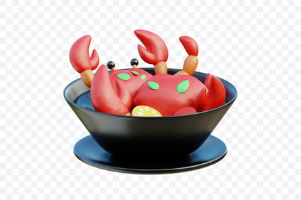 Preview: Crab Soup Hot Bowl