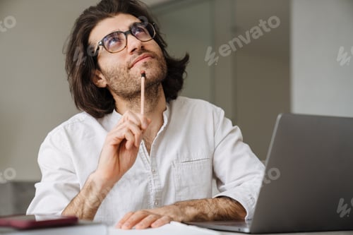 Preview: Smiling mid aged brunette turkish man