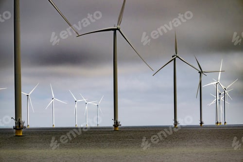 Preview: Offshore wind farm of vattenfall Hollandse Kust Zuid wind farm