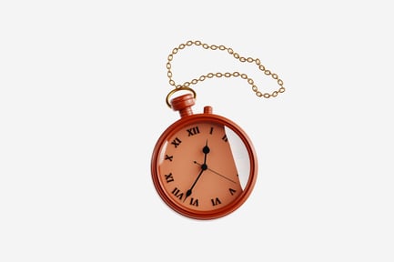 Preview: 3D Vintage Pocket Watch with Chain
