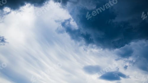 Preview: Cloud storm sky dark rain lightning thunder stormy
