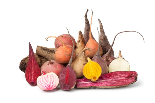 Preview: Variety of multi Colored beets