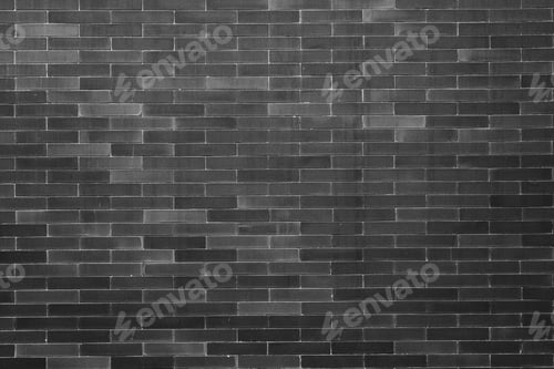 Preview: black brick wall texture pattern background