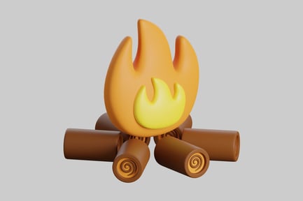 Preview: Stylized Campfire