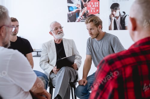 Preview: Group psychotherapy for men with different problems and issues