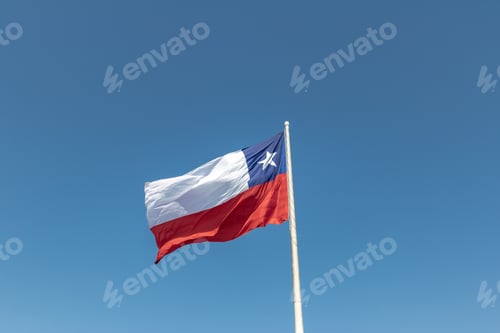 Preview: Flag with Blue Sky