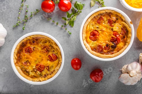Preview: Mini quiche with sausage