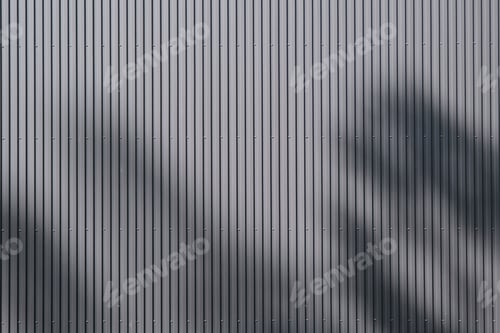 Preview: exterior wall with symmetrical parallel lines design and shadow