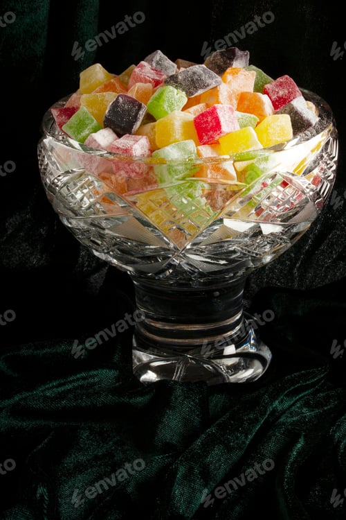 Preview: Mixed, colorful delicious Turkish delights