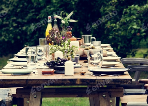Preview: Table Dishware Decor Dinner Concept