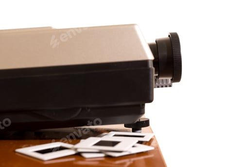 Preview: 35mm Slide Projector And Slides
