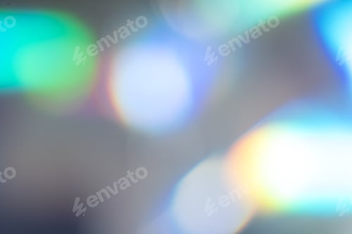 Vista previa: Primer plano de holograma borroso de fondo